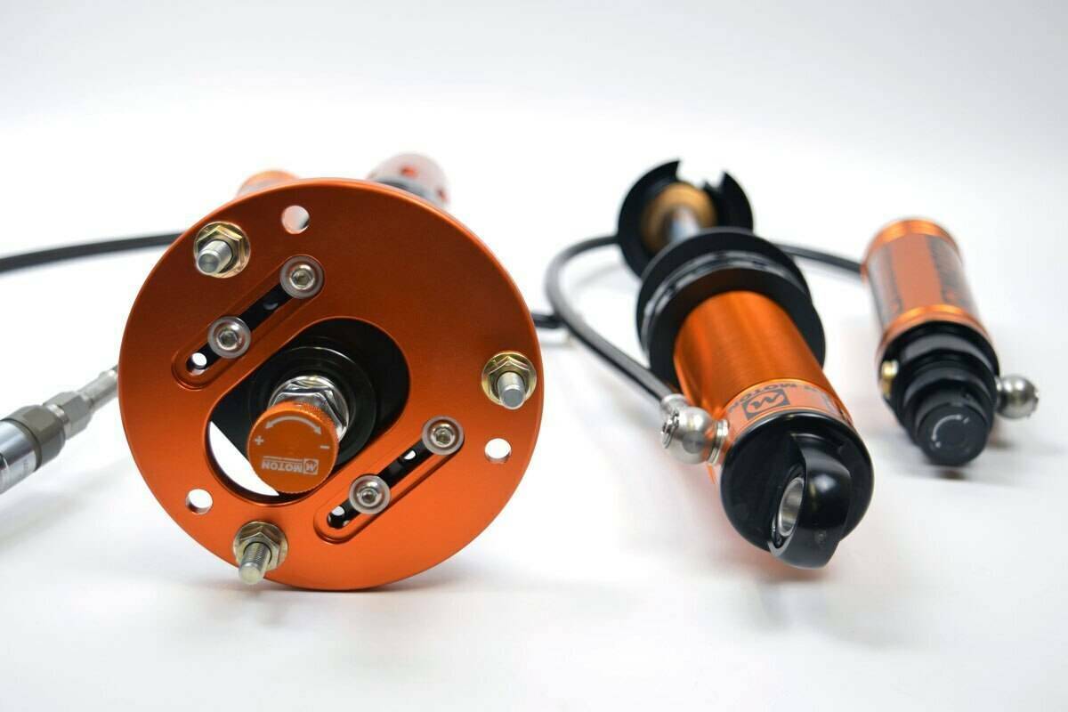 Moton Suspension 3 Way Motorsport Coilovers (Non Coilover) - 2000-2006 BMW M3 3.2 (E46 / Front 2' Camber) M 505 156