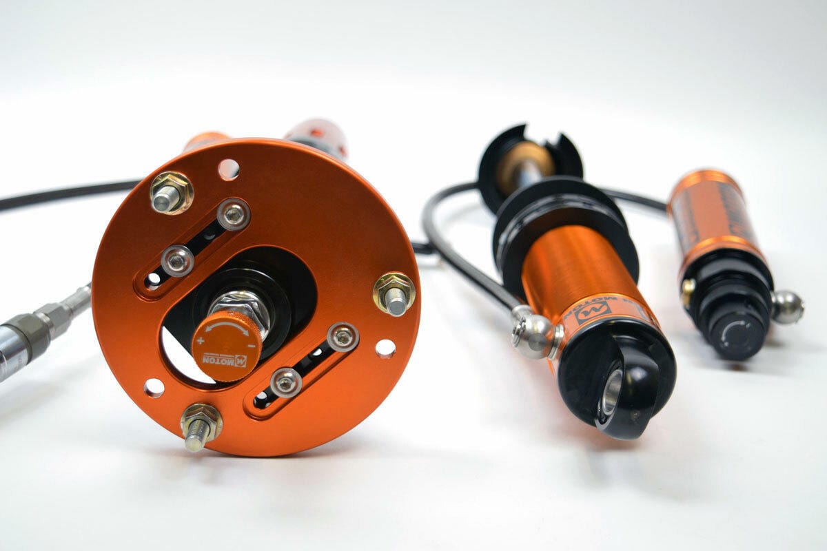 Moton Suspension 3 Way Motorsport Coilovers (True Coilover) - 2000-2006 BMW M3 3.2 (E46 / Front 0' Camber) M 505 024