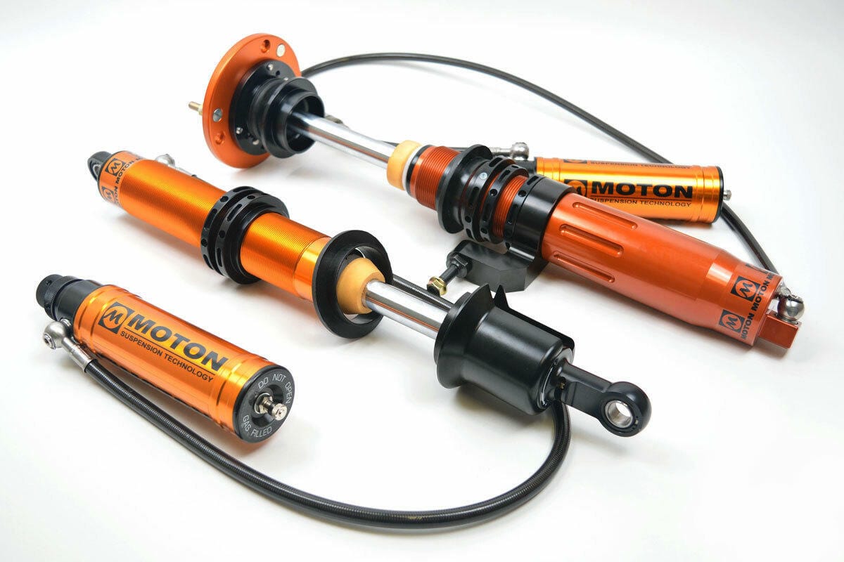 Moton Suspension 3 Way Motorsport Coilovers (True Coilover) - 2000-2006 BMW M3 3.2 (E46 / Front 2' Camber) M 505 025