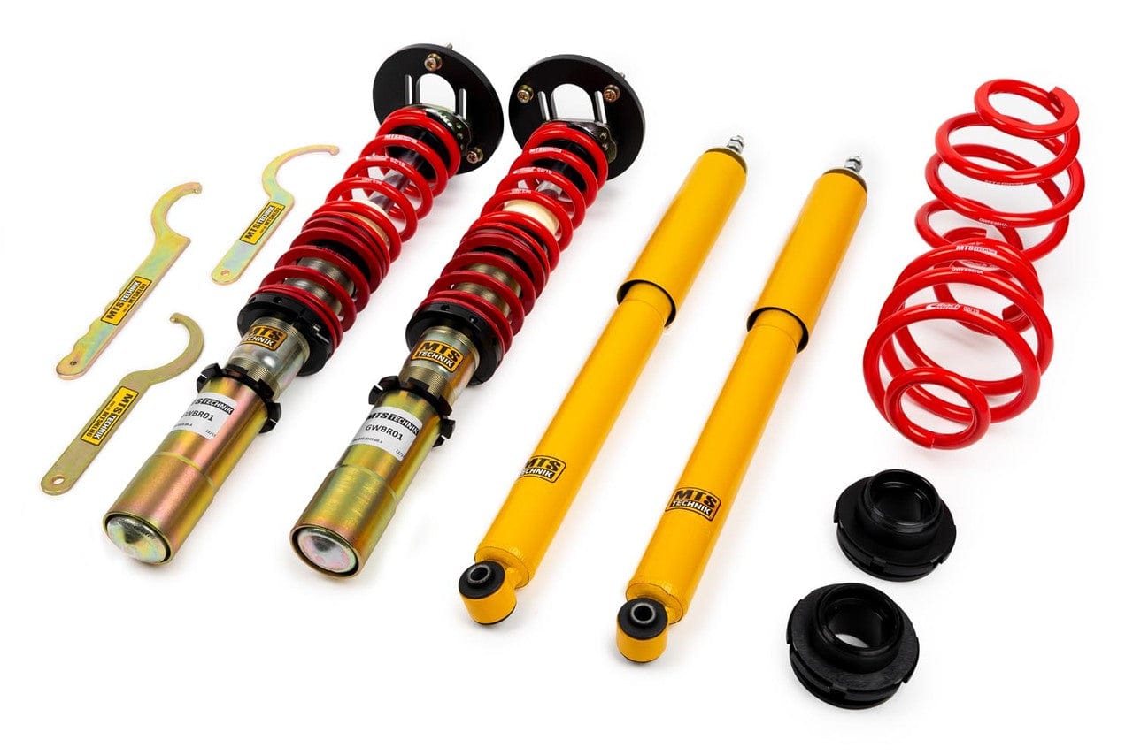 MTS Technik Street Series Coilovers - 1982-1991 BMW 3 Series Coupe 51mm Front Strut FA Lowering 25-90 mm (E30) MTSGWBM11