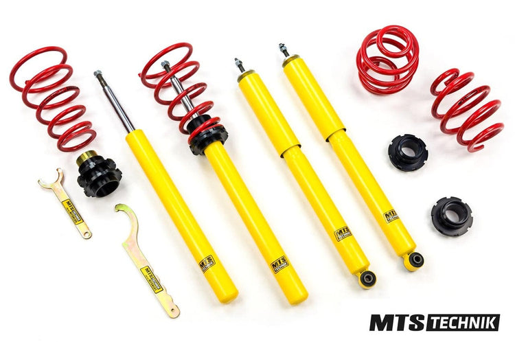 MTS Technik Street Series Coilovers - 1982-1993 BMW 3 Series Cabriolet 51mm Front Strut FA Lowering 30-65 mm (E30) MTSGWBM10