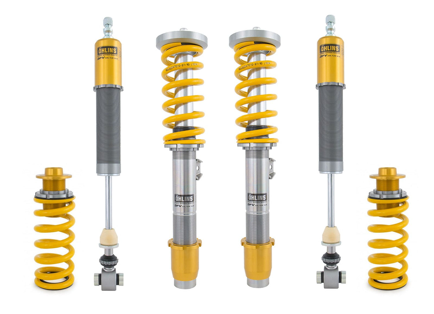 Ohlins Road & Track Coilovers for 2015-2021 BMW M2 (F87) BMS MR40S1