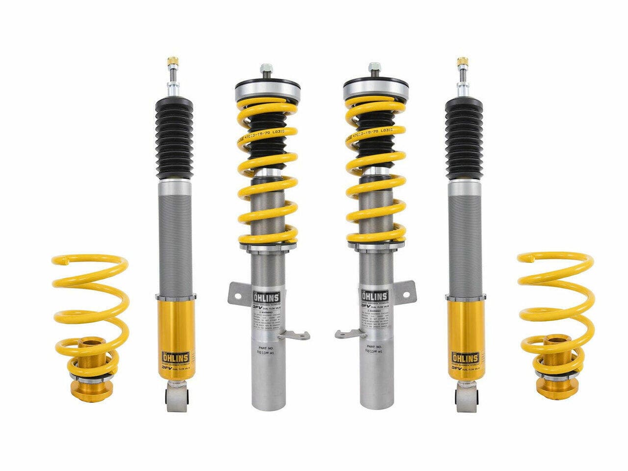 Ohlins Road & Track Coilovers for 2016-2018 Ford Focus RS FOS MS00S1