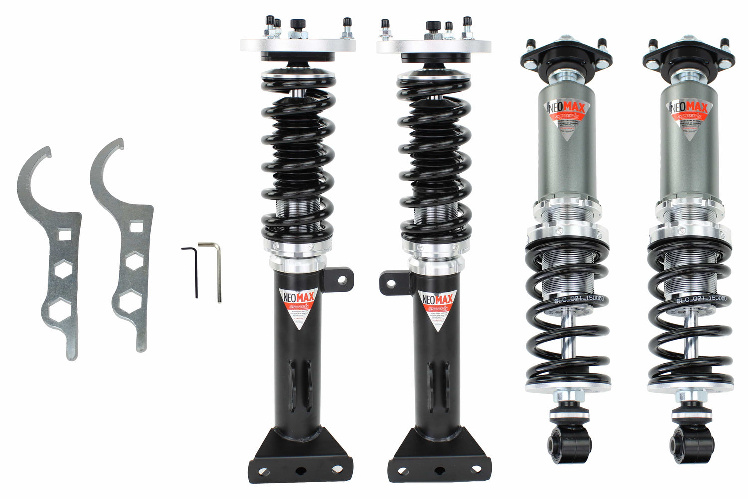 Silvers NEOMAX Coilovers (True Rear) for 1990-2000 BMW 3 Series 6 Cyl (E36)