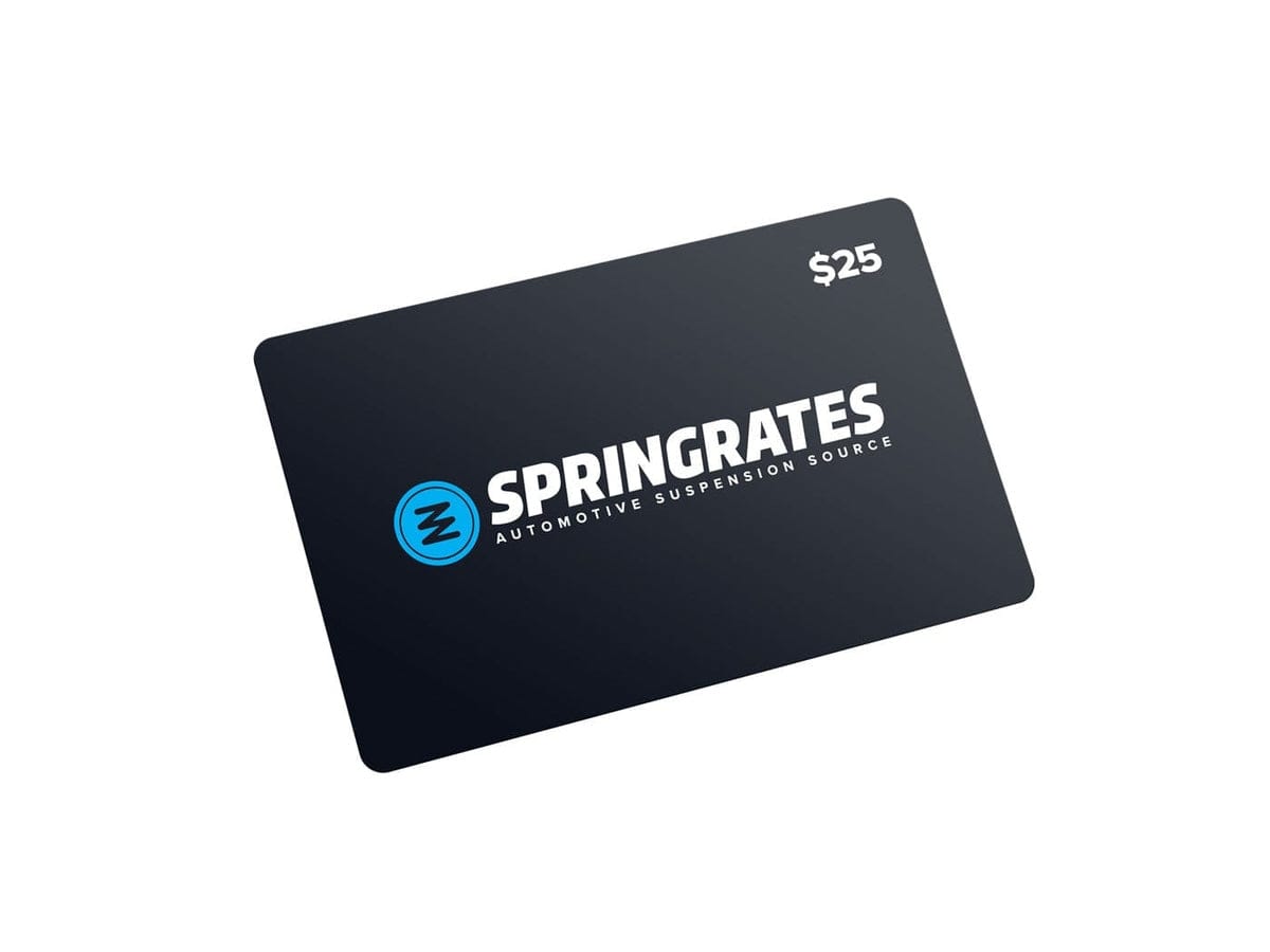 Springrates.com Gift Card SR-GC-25