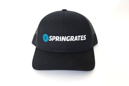 Springrates 'Logo' Snapback Hat - Black SR04