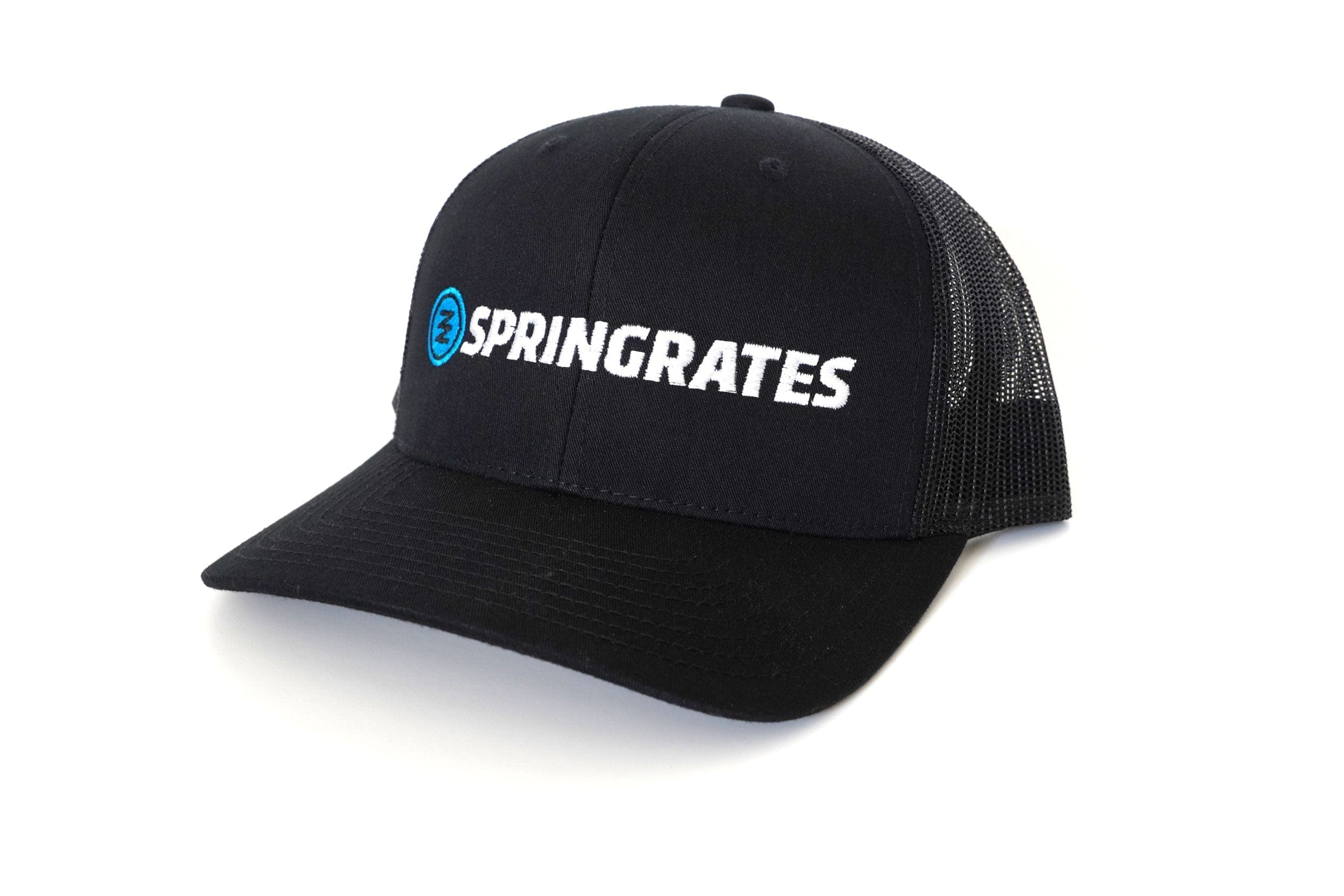 Springrates 'Logo' Snapback Hat - Black SR04