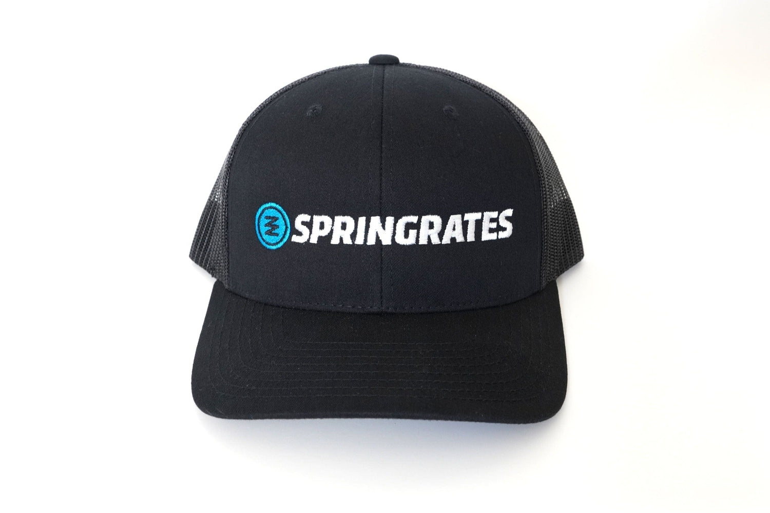 Springrates 'Logo' Snapback Hat - Black SR04
