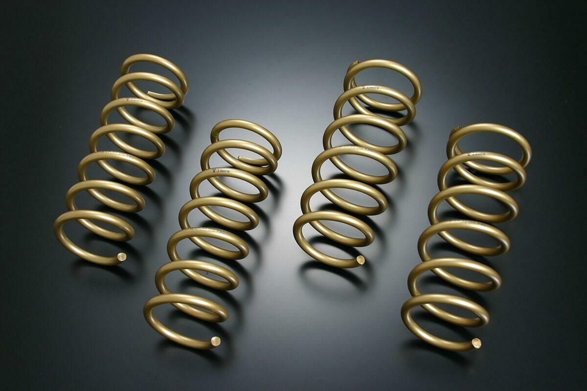 TEIN High.Tech Lowering Springs - 2003-2008 Toyota Corolla 4DR FWD (ZZE130L) SKL00-BUB00