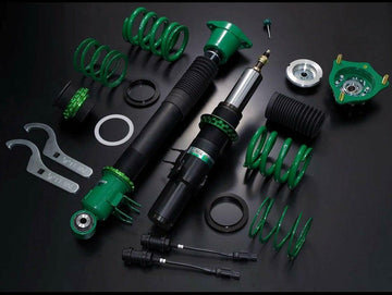 TEIN Mono Racing Coilovers - 1991-1999 Nissan 180SX Type I, Type II, Type III, Type G, Type R, Type X, Type S RWD (RPS13) VSN20-K1LS4