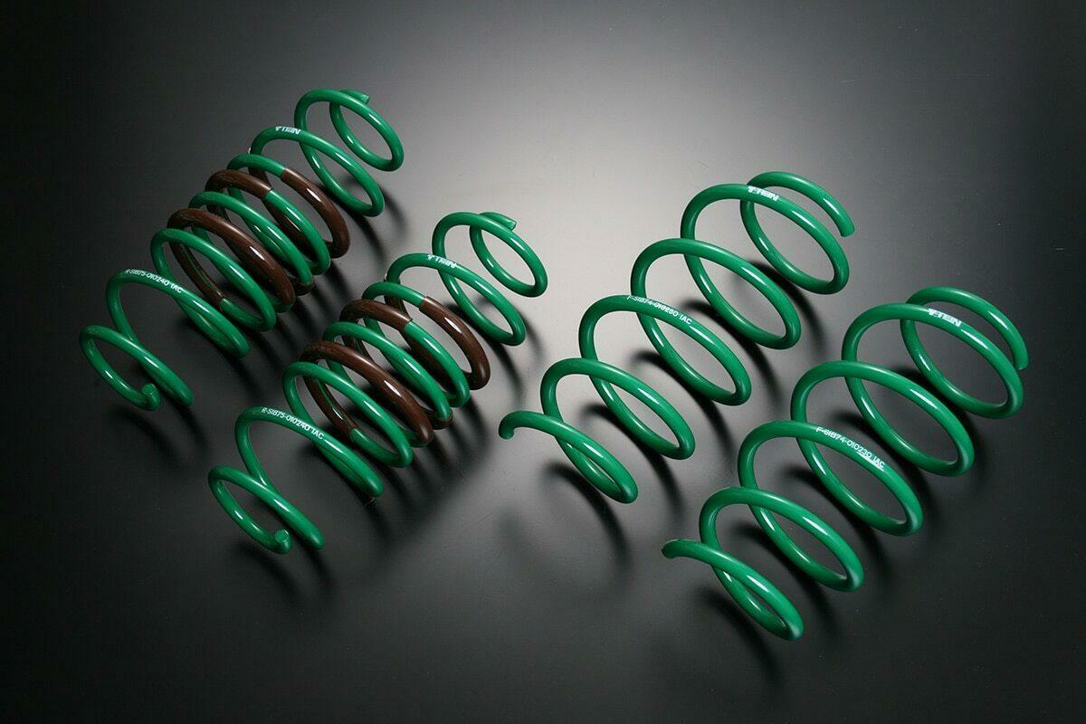 TEIN S.Tech Lowering Springs - 2000-2006 Toyota Echo 4DR FWD (NCP12L) SKL48-AUB00