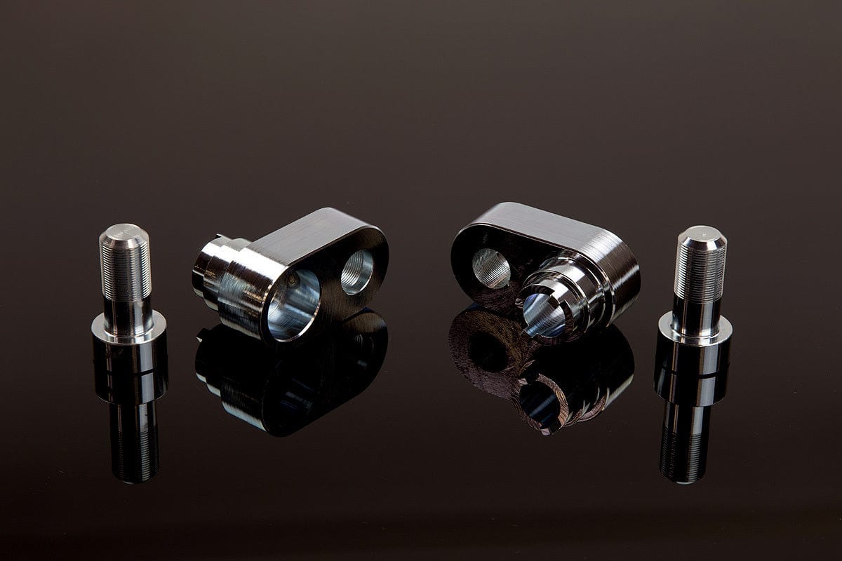 Voodoo13 Offset Steering Rack Extenders - 2009+ Nissan 370Z OSNS-0400