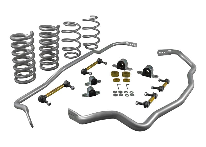Whiteline Front And Rear Grip Series Kit - 2015-2017 Ford Mustang GT, GT Premium, Shelby GT350, Shelby GT350R GS1-FRD006