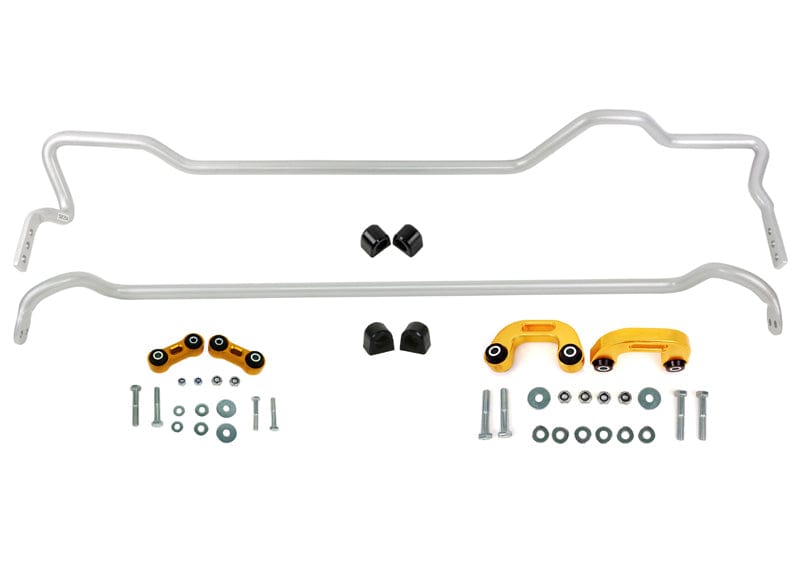 Whiteline Front And Rear Sway Bar Kit - 1995-2001 Subaru Impreza WRX Outback BSK004
