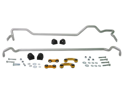 Whiteline Front And Rear Sway Bar Kit - 2002-2003 Subaru Impreza WRX Base BSK006