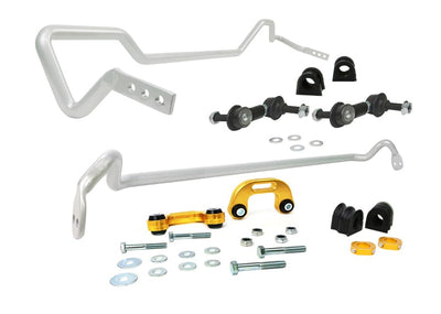 Whiteline Front And Rear Sway Bar Kit - 2006-2007 Subaru Impreza WRX Limited, TR BSK007