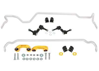Whiteline Front And Rear Sway Bar Kit - 2006-2007 Subaru Impreza WRX Limited, TR BSK007