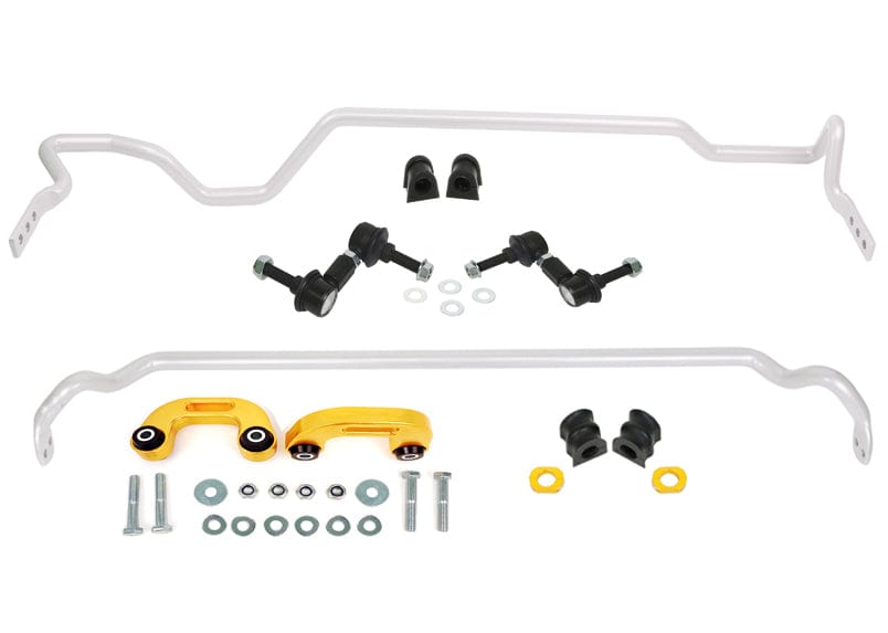Whiteline Front And Rear Sway Bar Kit - 2006-2007 Subaru Impreza WRX Limited, TR BSK007