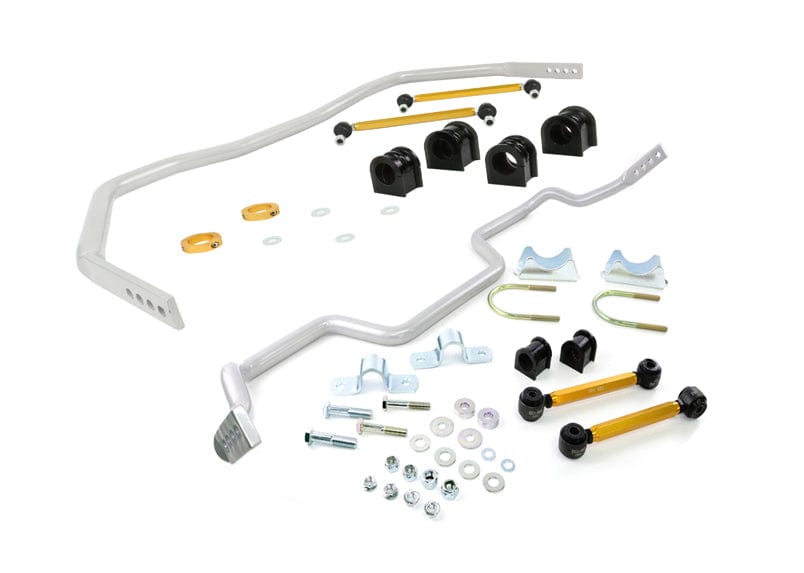 Whiteline Front And Rear Sway Bar Kit - 2007-2014 Ford Mustang Shelby GT500 BFK005