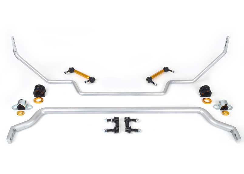 Whiteline Front And Rear Sway Bar Kit - 2009-2010 Nissan GT-R Base BNK008