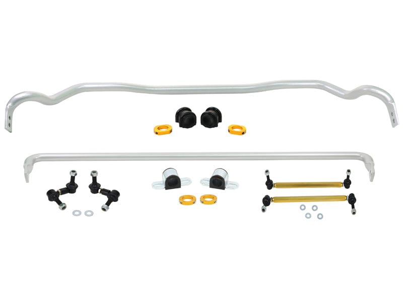 Whiteline Front And Rear Sway Bar Kit - 2010-2014 Hyundai Genesis Coupe 2.0T, Coupe 2.0T Premium, Coupe 2.0T R-Spec, Coupe 3.8 Grand Touring BHK016M