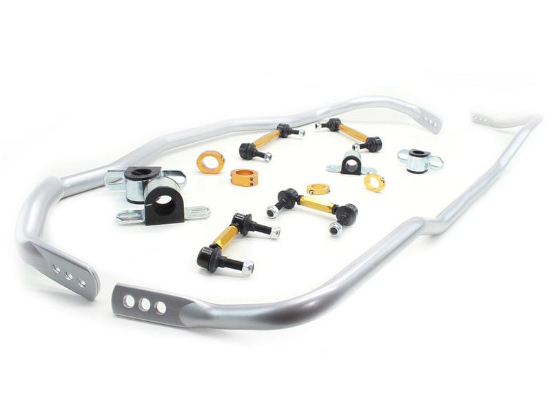 Whiteline Front And Rear Sway Bar Kit - 2016-2017 Ford Mustang Shelby GT350R BFK006