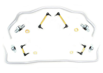 Whiteline Front And Rear Sway Bar Kit - 2016-2017 Ford Mustang Shelby GT350R BFK006