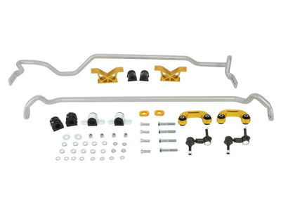 Whiteline Front And Rear Sway Bar Kit MOTORSPORT - 2006-2007 Subaru Impreza WRX Limited, TR BSK007M