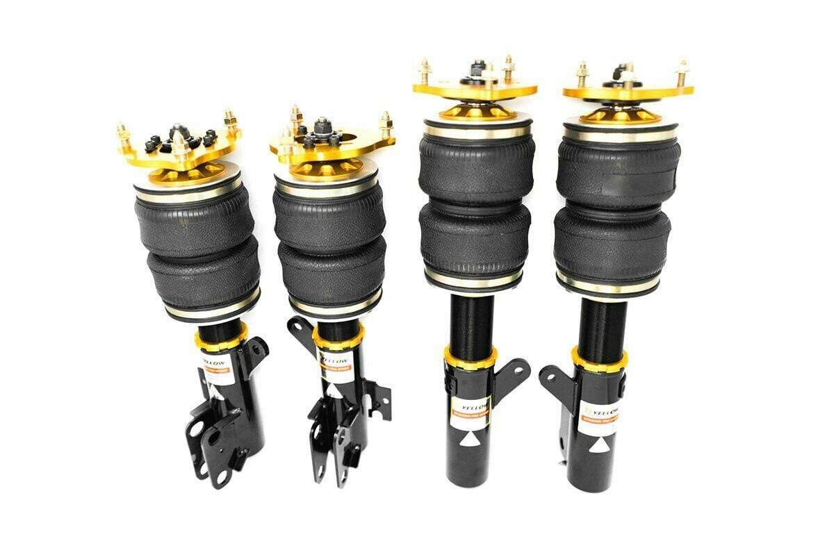 Yellow Speed Dynamic Pro Air Struts - 1999-2006 Mercedes-Benz CL-Class AMG (W215 Oblique Upper Mount) YS01-MB-DPS007-2-AS